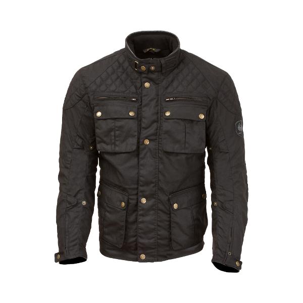 Merlin Edale Motorcycle Textile Jacket - Black/S