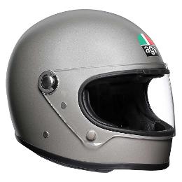 AGV X3000 Motorcycle Full Face Helmet - Matt Light Grey MS