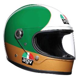 AGV X3000 AGO Helmet Red/White/Green MS