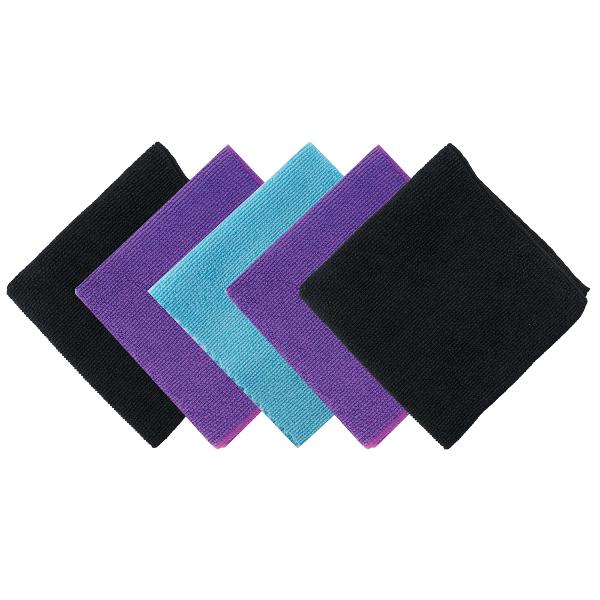 Microfibre Cloths Mixed Pack of 5