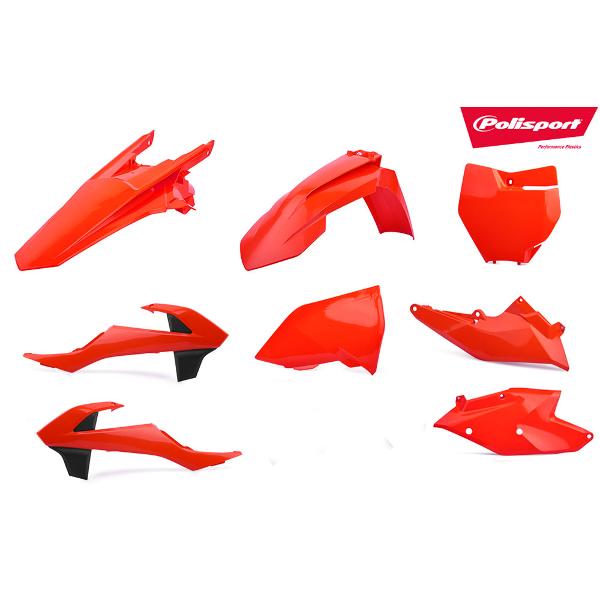 Polisport MX Kit KTM SX/SXF16-18 Fluro Orange Inc