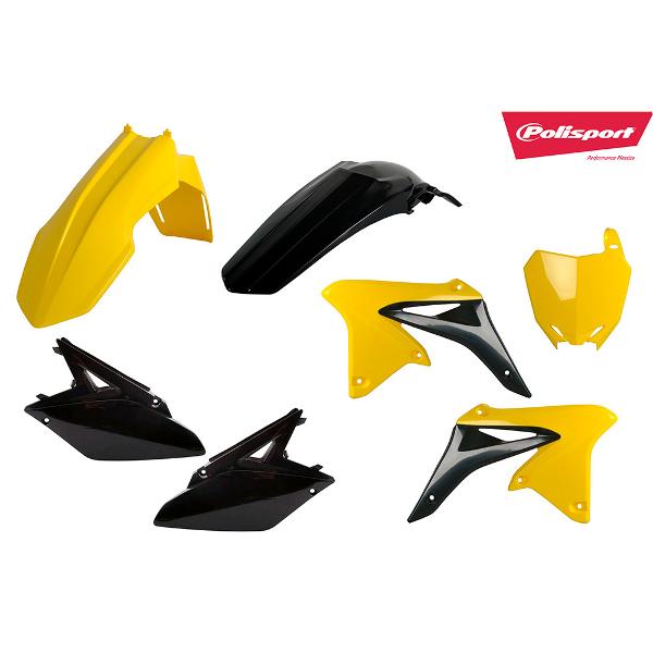 Polisport MX Kit Suzuki RMZ250 10-18 Yellow/Black