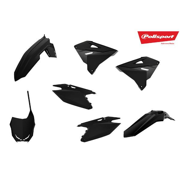 Polisport MX Kit Suzuki RM125/250 01-08 Restyle Black