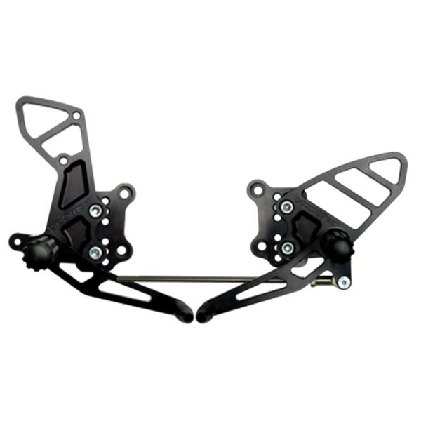 VORTEX Rear Set SUZ SV Black