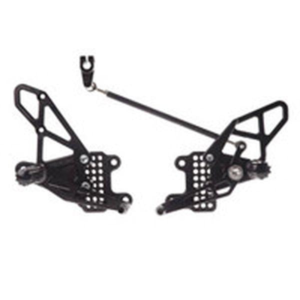 VORTEX Rear Set Yam R1 09 V2 Black