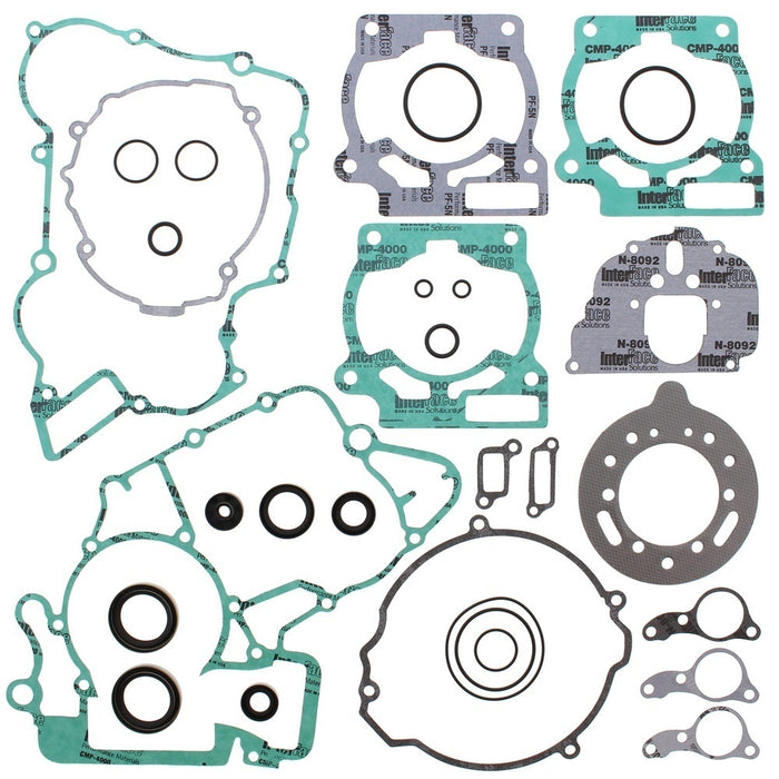 Vertex Complete Gasket Set with Oil Seals - KTM EXC 125 98-01, SX 125 98-01