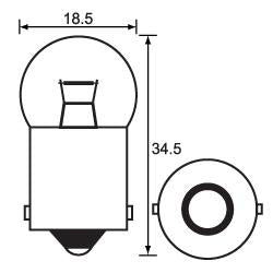 Link Bulb 12V 5W Indicator Small