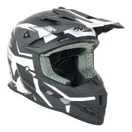 Nitro MX700 Helmet - Matt Black/White M