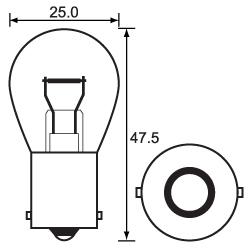 Link Bulb 6V 18W Indicator Large