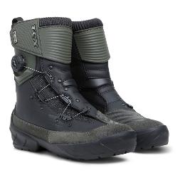 TCX Infinity 3 Mid Waterproof Motorcycle Boots - Black/Olive/ 42