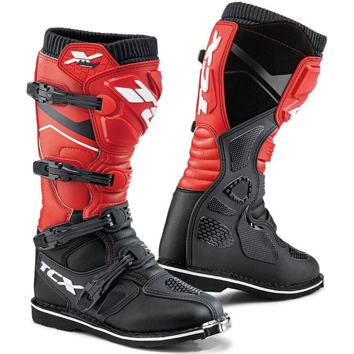 TCX X-Blast Motorcycle Boots - Black/Red/ 48