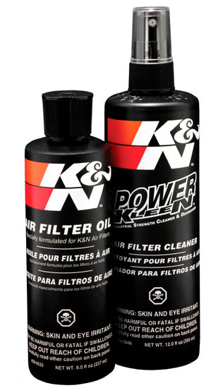 K&N Air Filter Recharger Kit With Squeeze Oil Red