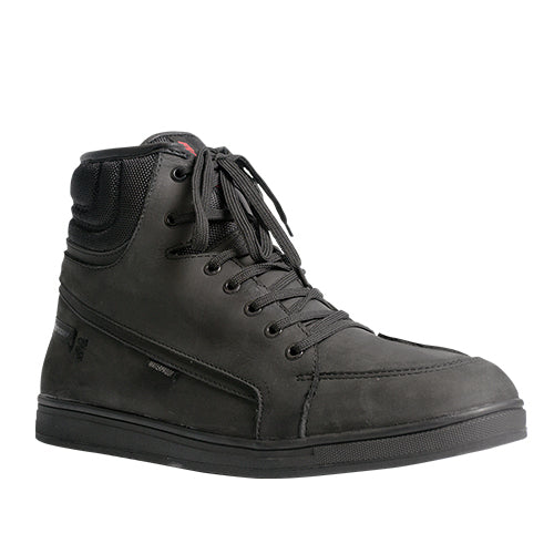 Moto Dry Kicks Leather Mens Boot - Black 41(7)