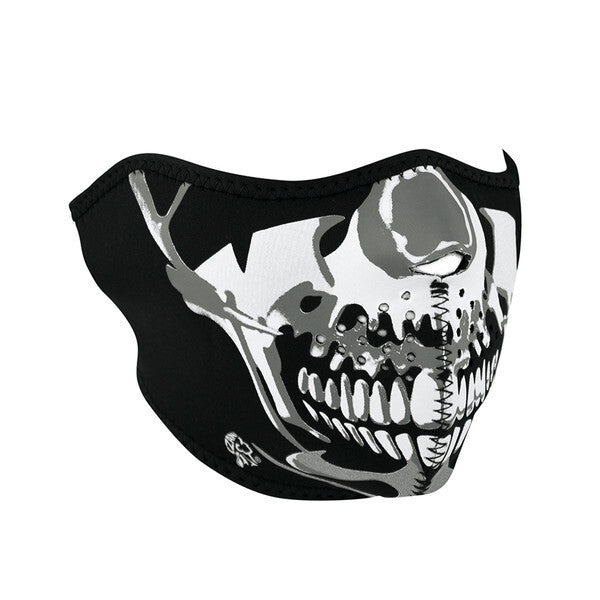 Neo Half Mask  Chrome Skull ^(wnfm023 H)