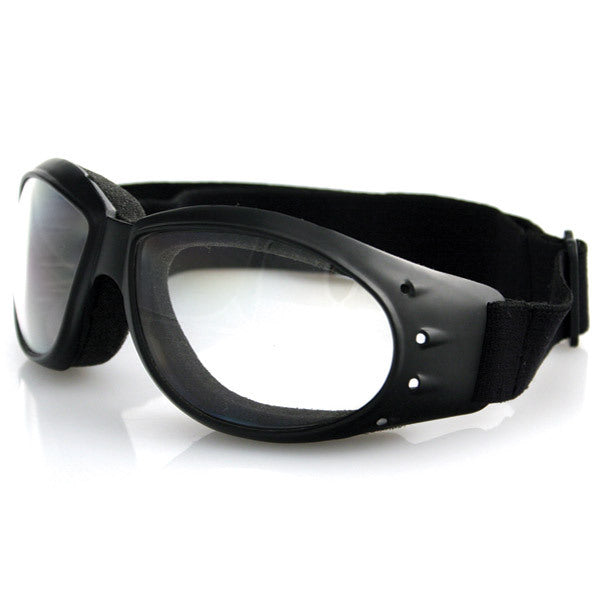 Bobster Eyewear Cruiser Motorycle Goggles w/Clear Lens