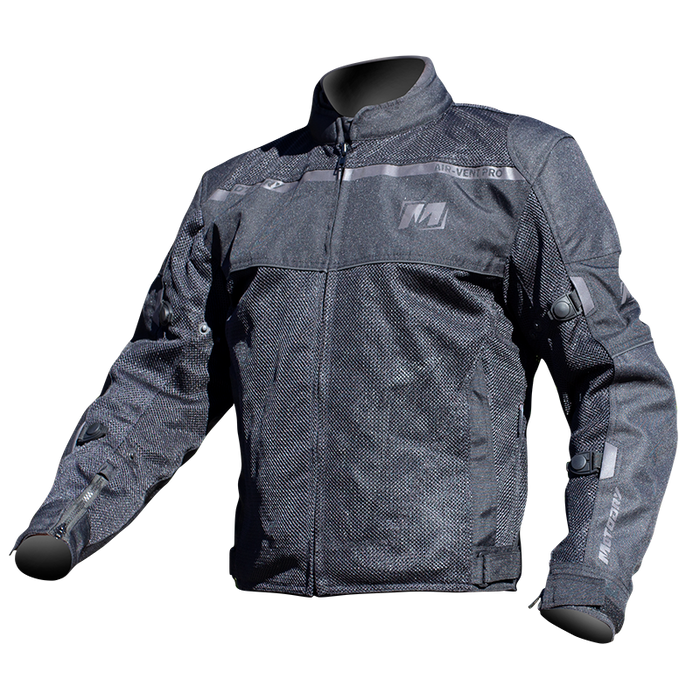 Moto Dry Air Vent Pro Motorcycle Jacket - Black/ S