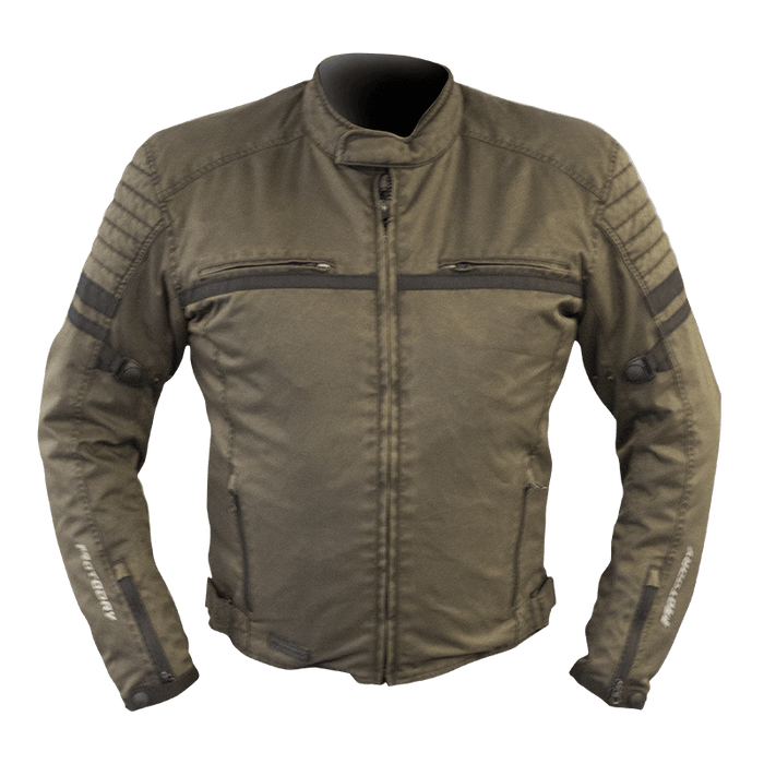 Moto Dry Clubman Vint Motorcycle Jacket - Brown/ S