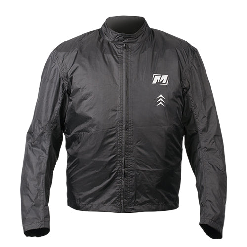 Moto Dry Ultra V Rain Motorcycle Jacket - Black/ Reflectives/ S