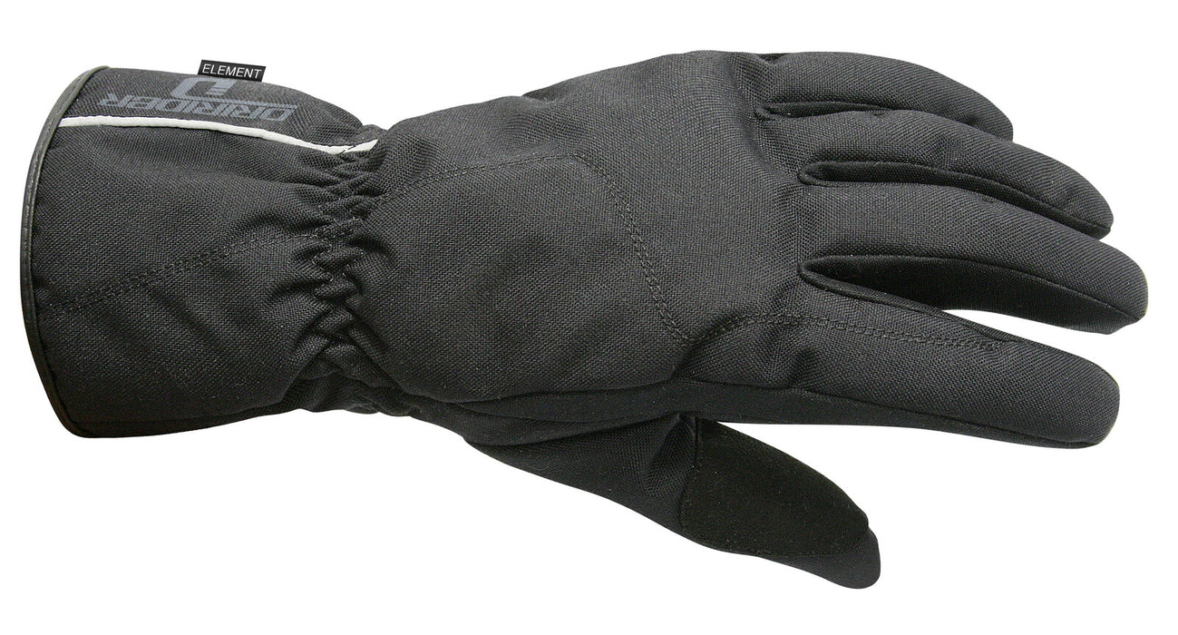 Dririder Element Ladies Motorcycle Gloves - Black L
