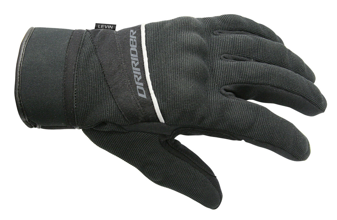 Dririder Levin Motorcycle Gloves - Black/Medium