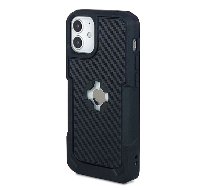 Cube iPhone 12 Mini X-Guard Case Carbon Fibre + Infinity Mount