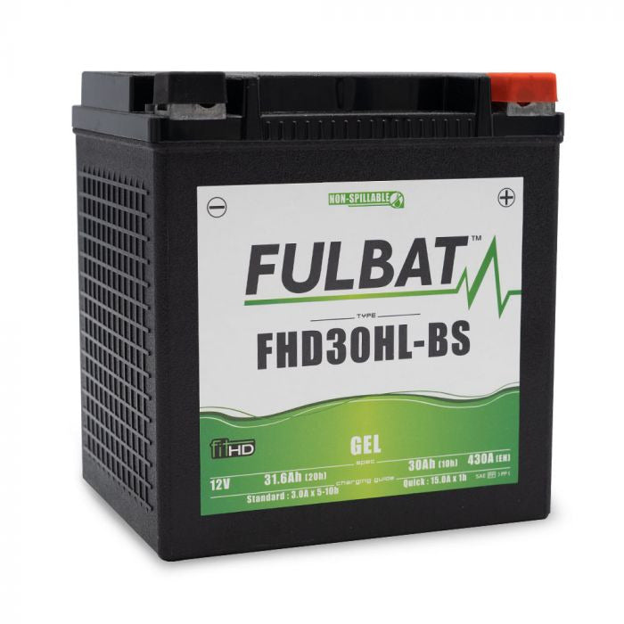 Fulbat Battery - FHD30HL-BS Gel (Harley)