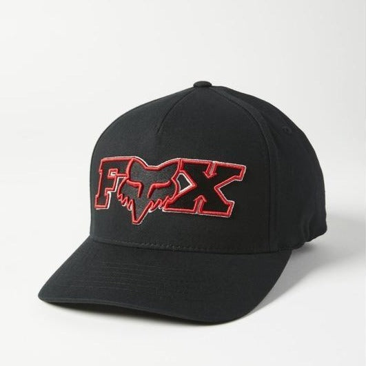 FOX Cap Episcope Flexfit black/red S/M
