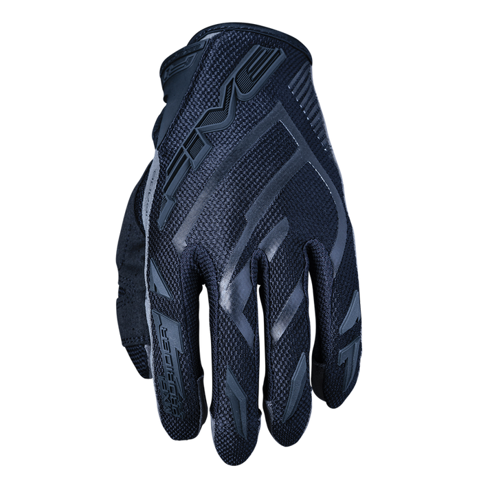 Five Prorider Rider S Motorcycle Glovess - Full Black S/8