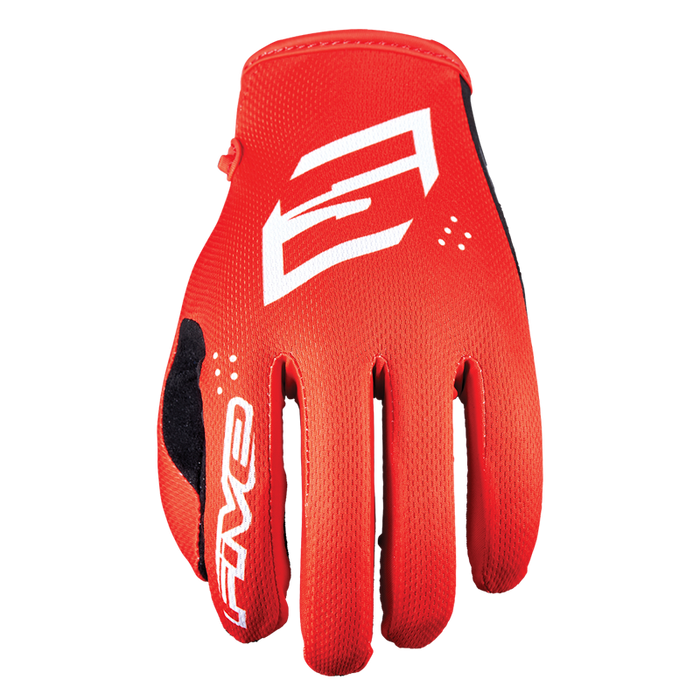 Five MXF-4 Mono Off Road Motocross Gloves - Red 12/XXL