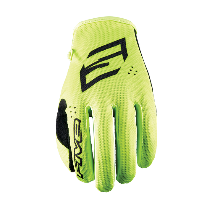 Five MXF-4 Mono Off Road Motocross Gloves - Fluro 10/L