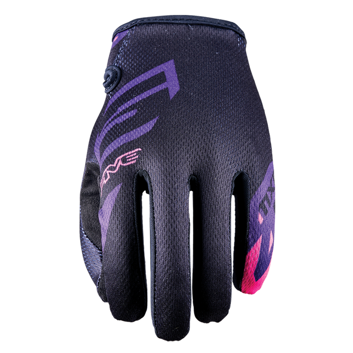 Five MXF4 Motorcycle Ladies Gloves - Scrub Purple 7/XS