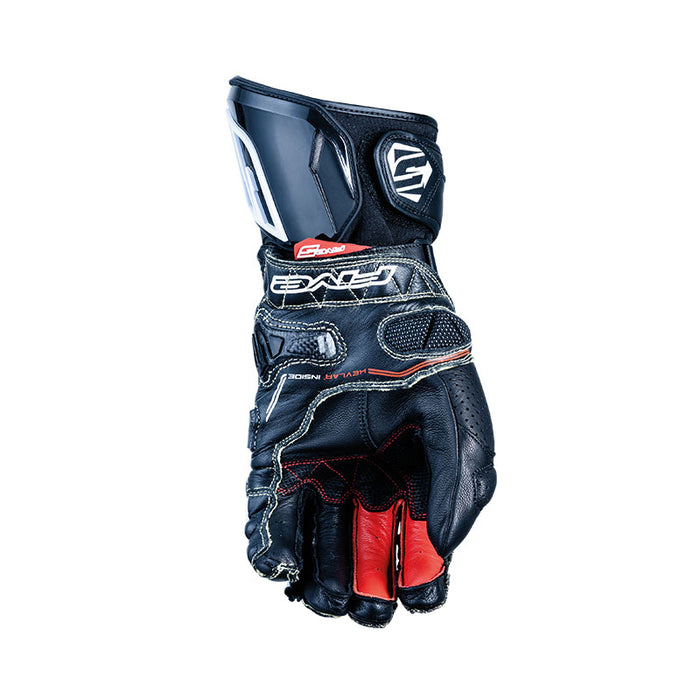 Five RFX Race Motorcycle Gloves - Black 12/XXL