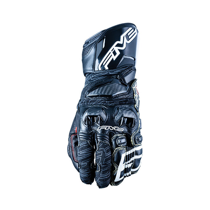 Five RFX Race Motorcycle Gloves - Black 10/L
