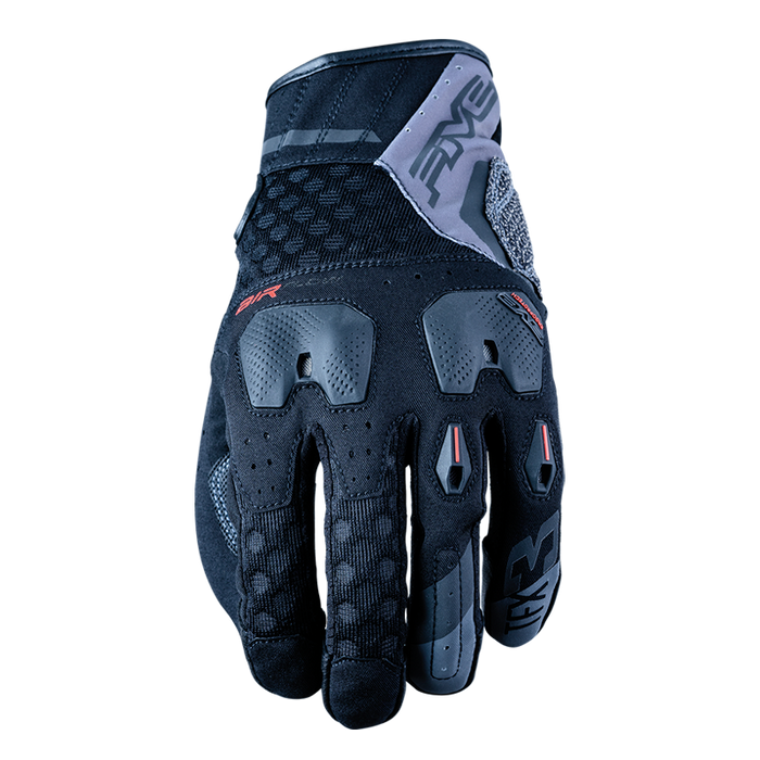 Five TFX-3 Airflow Motorcycle Gloves Black/Grey -  8/S
