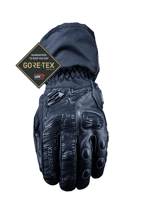 Five WFX Tech GTX Motorcycle Gloves - Black 10/L