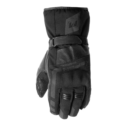 Moto Dry Aspen Thermal Winter Motorcycle Gloves - Black/ L