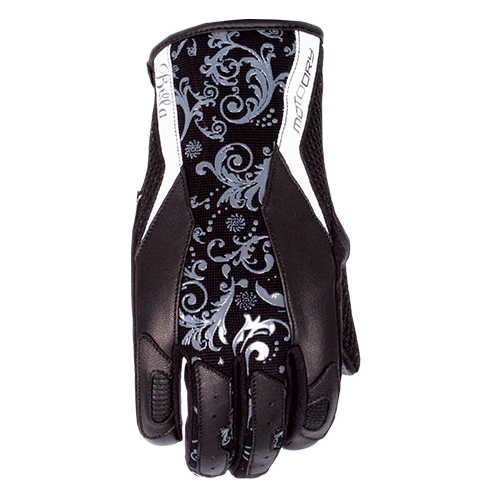 Moto Dry Bella Ladies Gloves - Black/White XS