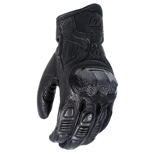 MotoDry RC-1 Motorcycle Leather Gloves - Black/ L