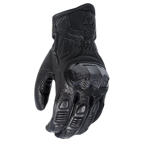MotoDry RC 1 Motorcycle Leather Gloves Black L Star Cycle Gear