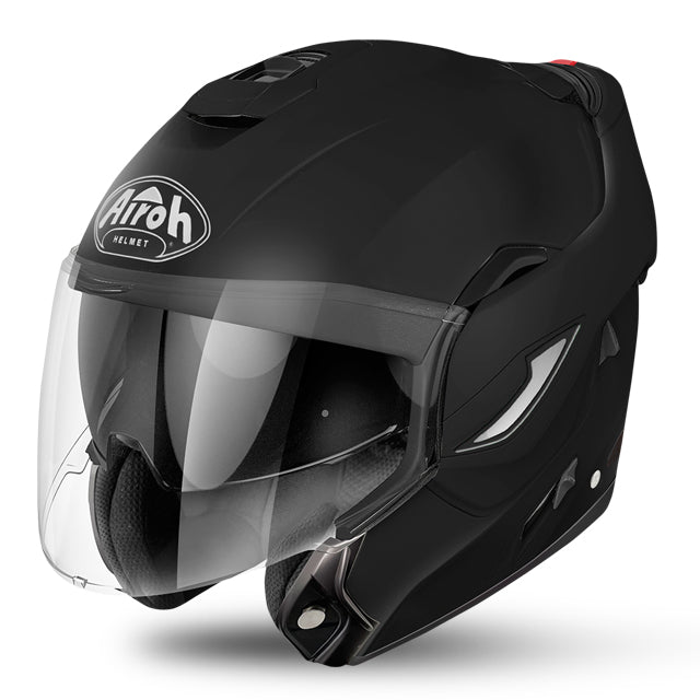 Airoh Rev 19 Flip Helmet - Matte Black  M  (re1911)