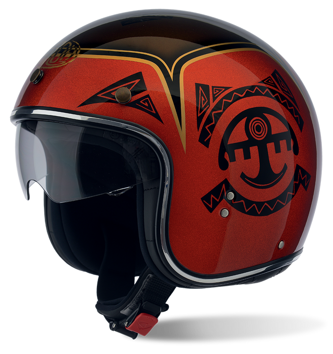 Airoh Riot Open Face Helmet - Maya Glitter   M   ^(rim72)