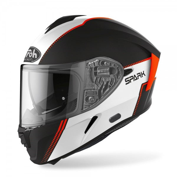 Airoh Spark Helmet - Flow Orange Matte  M  (spf32)
