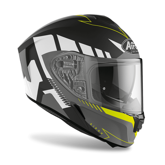 Airoh Spark Rise Motorcycle Helmet - Black Matte/XL