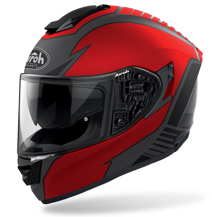 Airoh ST501 Type Helmet - Matte Red M (ST.5T55)