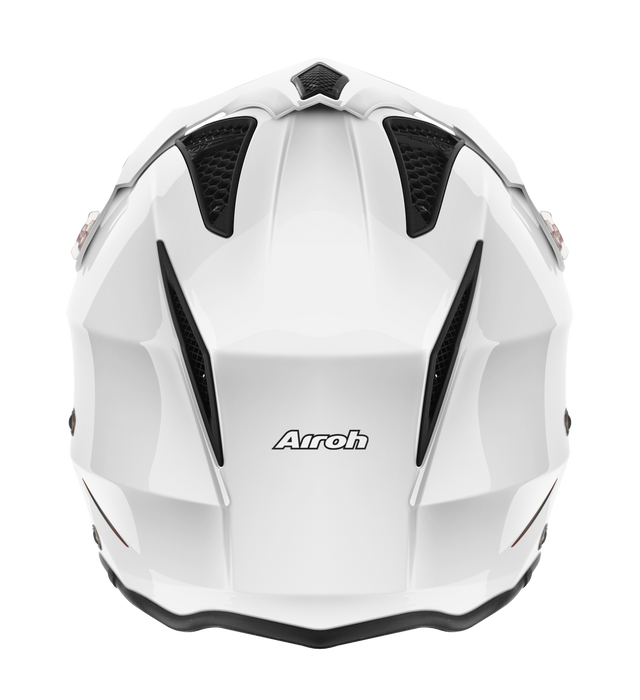 Airoh Trr-s Trial Open Face Helmet - White Gloss  M (ttrs14)