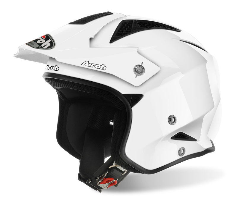 Airoh Trr-s Trial Open Face Helmet - White Gloss  L (ttrs14)