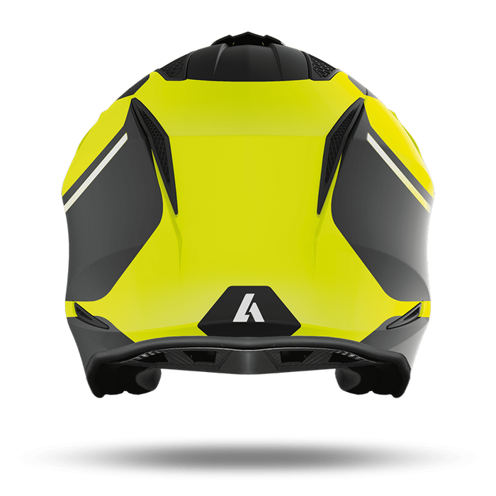 Airoh TRR-S Trial Keen Motorcycle Helmet - Yellow Matte/ Medium
