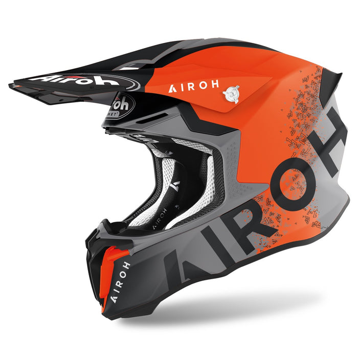 Airoh Twist 2.0 Bit Helmet - Matte Orange L (TW2BI32)