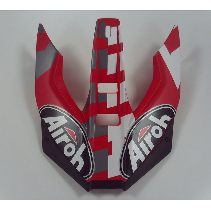 Airoh Twist 2.0 Frame Helmet Peak - Red Matte (Tw2f55f)