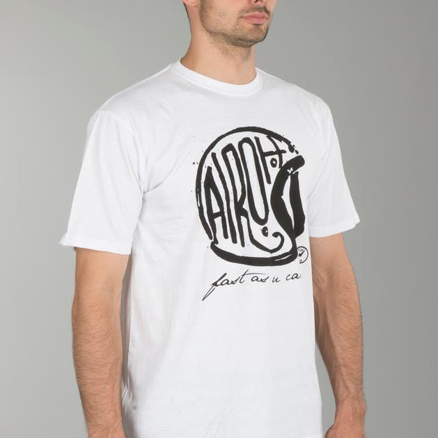 Airoh Motorcycle T-shirt - White/S